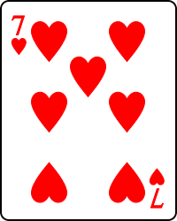 Image:Playing card heart 7.svg