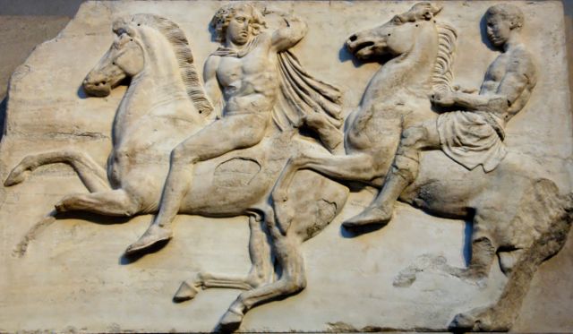 Image:Cavalcade west frieze Parthenon BM.jpg