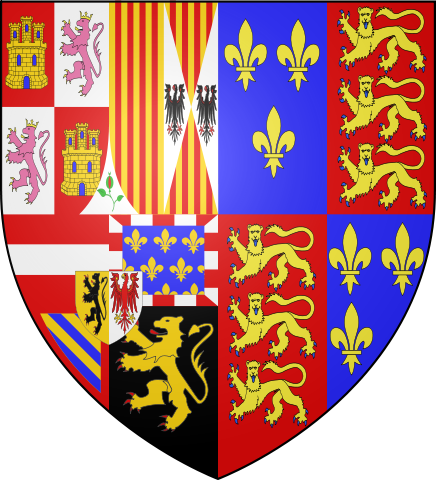 Image:England Arms 1554-1558.svg