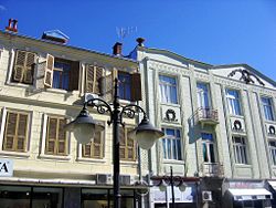The architecture in the city of Bitola