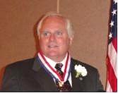 George Thomas Coker after receiving his DESA award; August 9, 2005.
