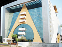 The Tejomaya building at InfoPark, Kochi
