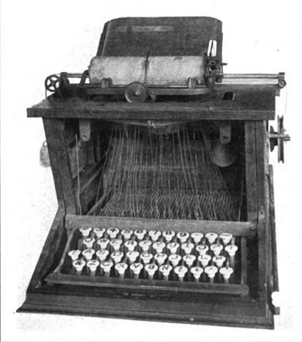 Image:Sholes typewriter.jpg