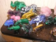 Gem animals. Click the picture to see a list of the minerals