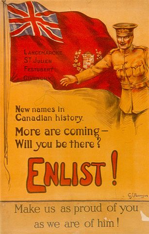 Image:New Names Canadian WW1 recruiting poster.jpg