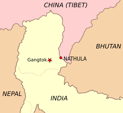 Image:Location of Nathula.svg