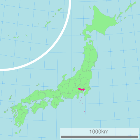 Image:Map of Japan with highlight on 13 Tokyo prefecture.svg