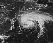 Hurricane Edouard to the south-southeast of Massachusetts on September 1