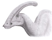 Parasaurolophus walkeri with scalation detail.