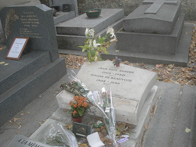 Image:Sartre Beauvoir grave.jpg