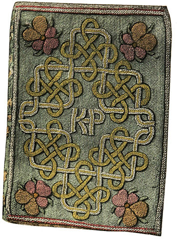 Image:Embroidered bookbinding Elizabeth I.jpg