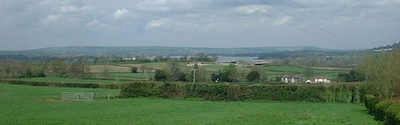 The Chew Valley as seen from East Harptree