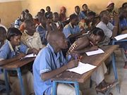 High school students in Kati, Mali