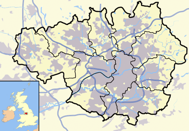 Image:Greater Manchester outline map with UK.png