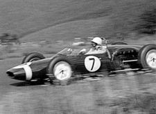 Stirling Moss at the Nürburgring in 1961.