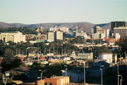 Windhoek skyline.