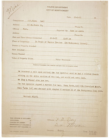 Image:Rosaparks policereport.jpg