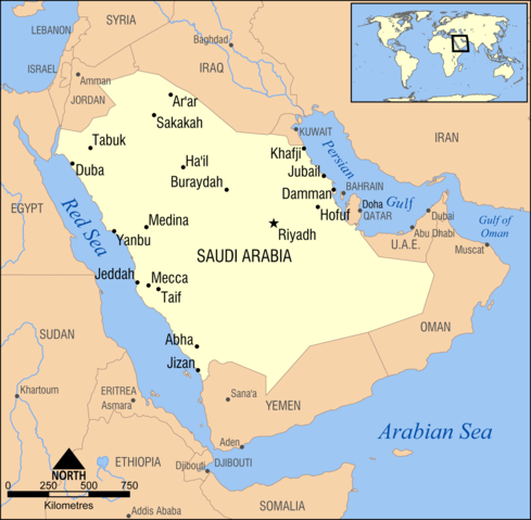 Image:Saudi Arabia map.png