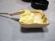 Hand-made butter