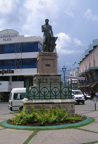 Image:Bridgetown barbados nelson statue.jpg