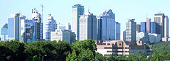 Maslak financial district in Istanbul