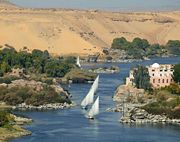 The Nile River in Egypt