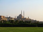 Mosque of Mohamed Ali built in the early nineteenth century within the Cairo Citadel.