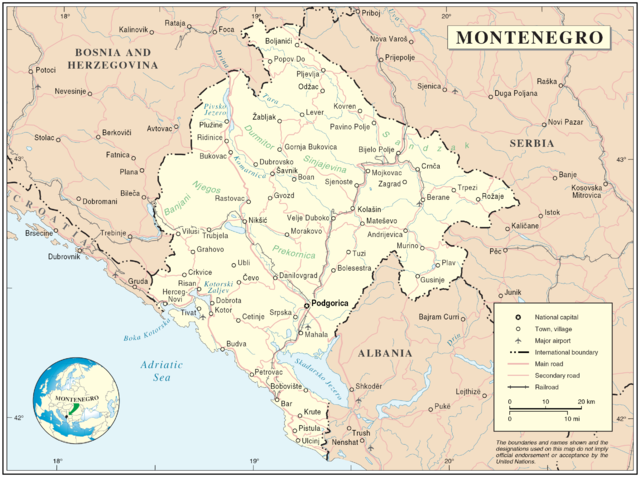 Image:Montenegro Map.png