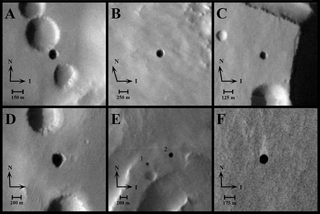 Image:Mars caves from NASA orbiters.jpg