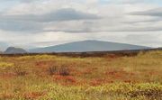 Skjaldbreiður, a shield volcano whose name means "broad shield"