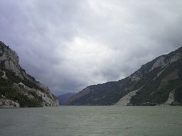 none The Iron Gate, on the Romanian–Serbian border (Iron Gate natural park and Đerdap national park)