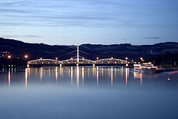 Danube in Linz.