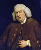 Samuel Johnson (1709–1784) circa 1772. Johnson had Tourette syndrome.