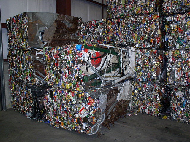 Image:Steel recycling bales.jpg