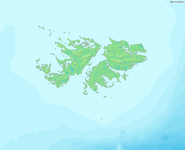 Image:Map of Falkland Islands.png