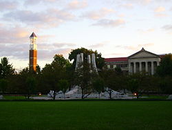 Engineering Mall at Purdue University