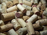 Assorted wine corks