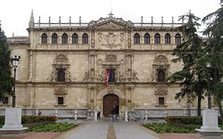 Original building, Alcalá de Henares: The Complutense University was based here until 1836.