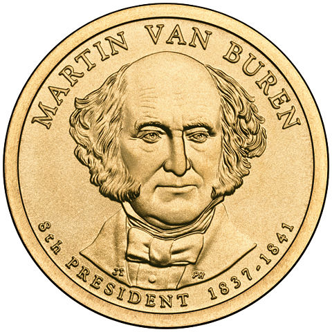 Image:Martin Van Buren Presidential $1 Coin obverse.jpg