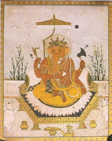 Image:Ganesha Nurpur miniature circa 1810 Dubost p64.jpg