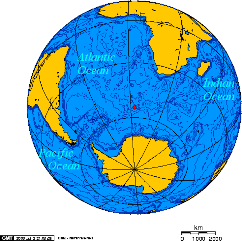 Image:Orthographic projection centered over Bouvet Island.png