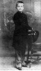 8-year-old Lev Bronstein, 1888