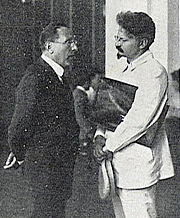 Serrati and Trotsky.