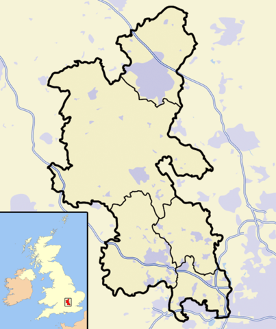 Image:Buckinghamshire outline map with UK.png