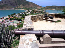 Cannons forged in 1667 AD at the Fortín de La Galera, Nueva Esparta, Venezuela.