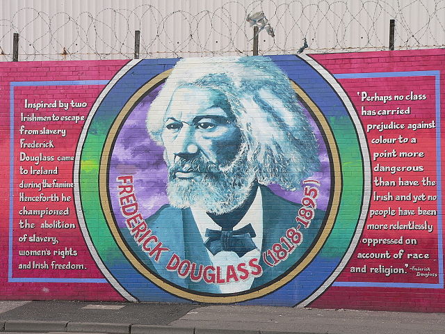 Image:Frederick Douglass mural, Belfast.jpg