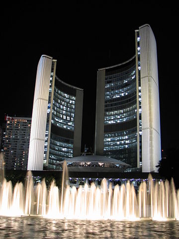 Image:Toronto City Hall at night.jpg