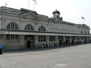Cardiff Central railway station, through which over 8 million passengers a year pass