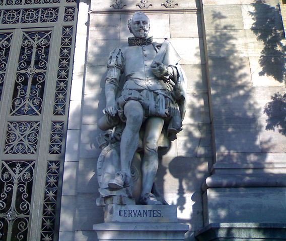 Image:Miguel de Cervantes at the National Library.jpg