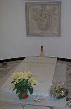 The tomb of John Paul II